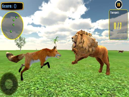 Angry Wild Fox Attack Sim 3D स्क्रीनशॉट 13