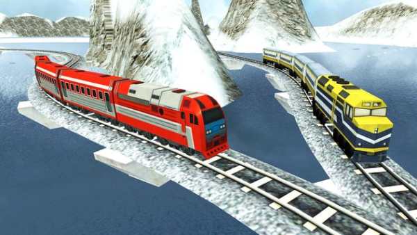 Indian Train Racing Simulator 2018 screenshot 1