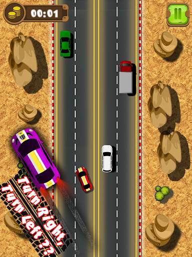 Mad Car Drive 2D: Crazy Driver screenshot 19