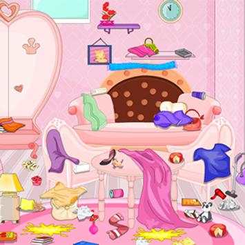 Princess Messy Room Clean Up screenshot 2