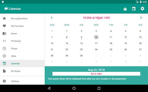 Daily Supplications - Prayer Times, Quran, Qibla screenshot 10
