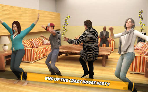 Noisy Neighbor Next Door Crazy House Party screenshot 2