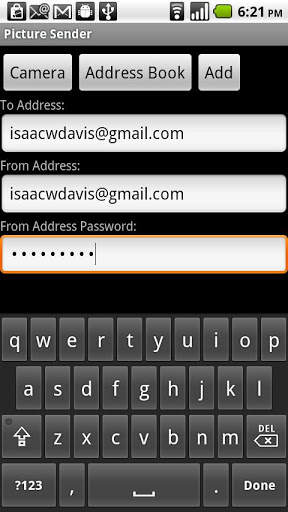 Picture Sender screenshot 1