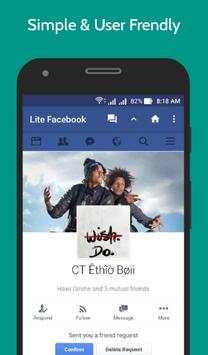 Messenger for Facebook - Private screenshot 1