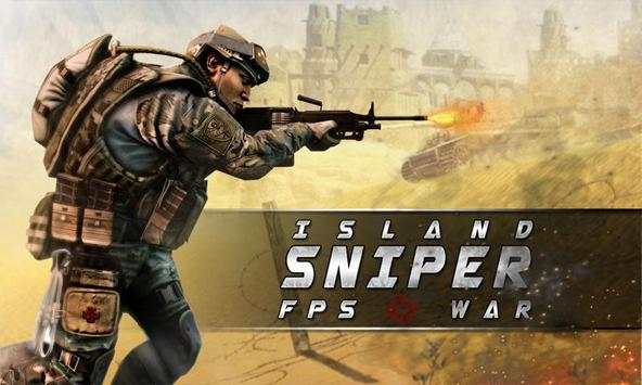 Island Sniper FPS War screenshot 1