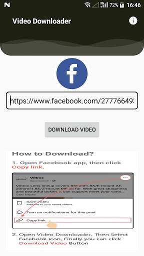 Facebook Video Downloader 2021 screenshot 2