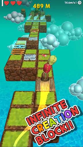 INFINITE BLOCK: Difficult run games screenshot 2