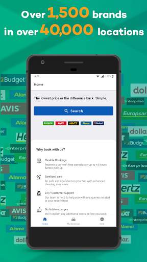 Argus Car Hire App screenshot 1