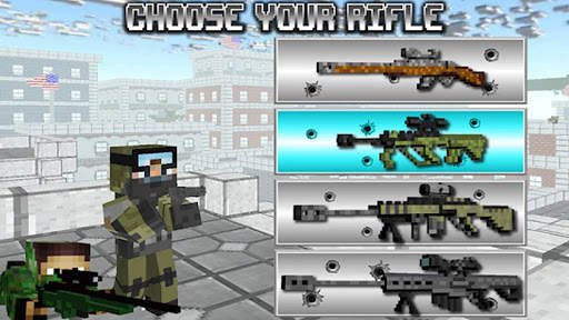 American Block Sniper Survival 1 تصوير الشاشة