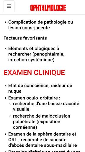 Ophtalmologie screenshot 16
