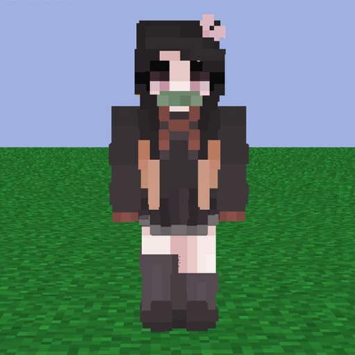 Nezuko Skin for Minecraft 1.0