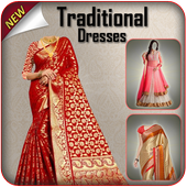 Women Traditional Dresses أيقونة