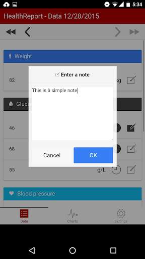 Health Report Daily screenshot 2