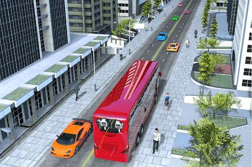 Coach Bus Driving Simulator 3D screenshot 2