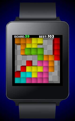TetroCrate 3D for Android Wear screenshot 9