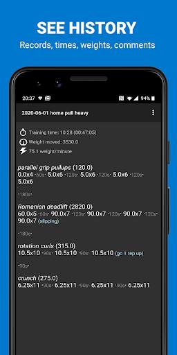 Bodybuilding Workout Log screenshot 3