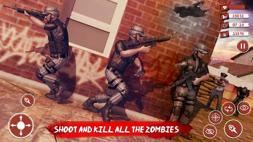 Zombie Target Death Survival Dead Shooting Games screenshot 2