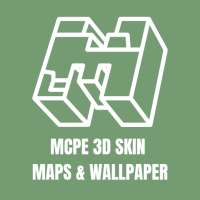 Minecraft MCPE 3D Skins, Wall & Maps logo