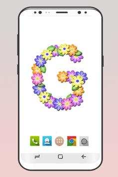Letter Wallpaper Alphabet Background screenshot 1