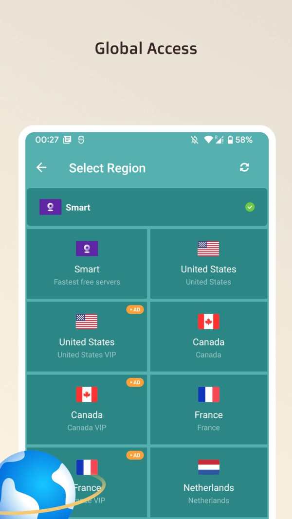VPN HBird - Fast Secure VPN screenshot 2
