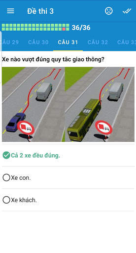 Ôn thi GPLX 600 Câu скриншот 4