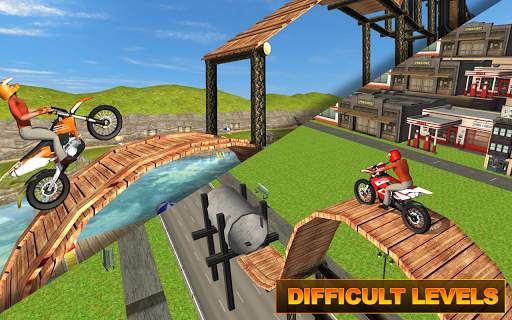 Tricky Bike Stunt Racing Game 2020 screenshot 3