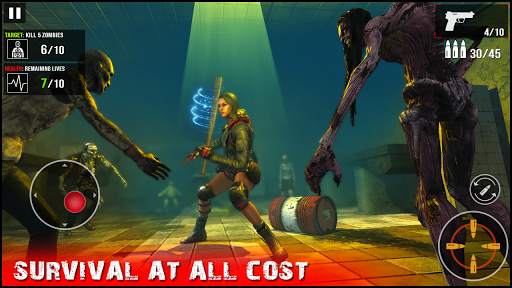 kelangsungan hidup VS zombie : pertempuran zombie screenshot 2
