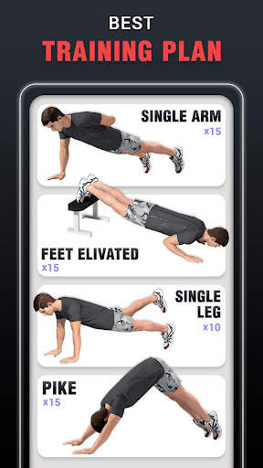 Chest Workouts for Men at Home screenshot 2