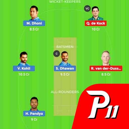 Pro11 Teams - Guide for Dream11 and Cricket Teams 1.2