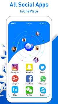 All Social Networks Messanger App 2019 screenshot 5