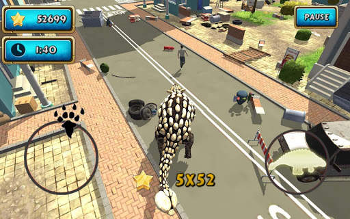 Dinosaur Simulator 2 Dino City screenshot 2