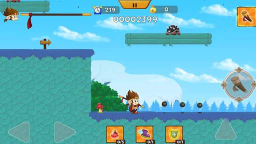 Angry Monk Jungle Adventure screenshot 2