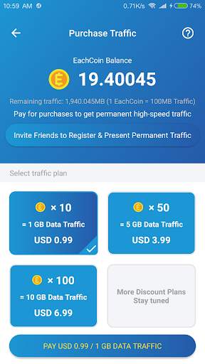 EachVPN - Permanently Available Free VPN Service screenshot 4
