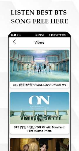 BTS Video Call : BTS Song and Full BTS Album screenshot 5