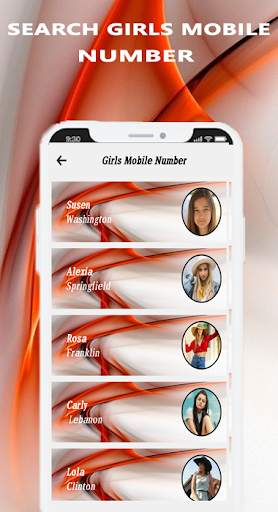 Girls Mobile Number Girl Friend Search 2020(Prank) screenshot 5