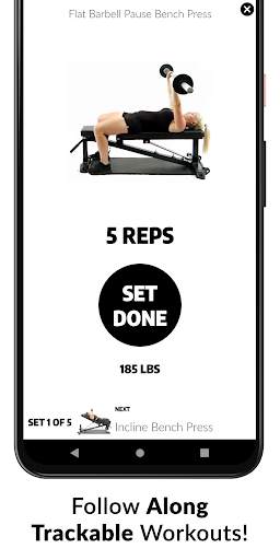 Exerprise Workout Meal Planner स्क्रीनशॉट 6