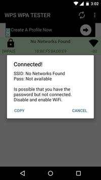 WPS WPA PIN TESTER screenshot 2