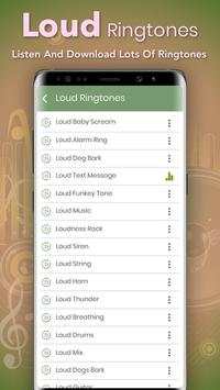 Loud Ringtone 4 تصوير الشاشة
