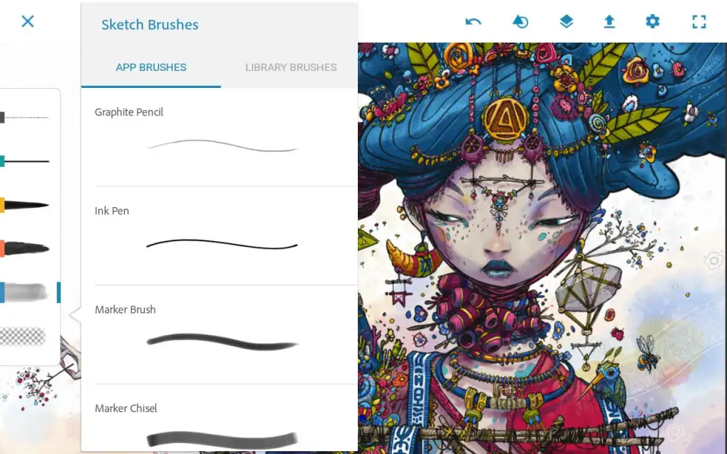 Adobe Photoshop Sketch screenshot 8