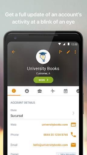 ForceManager mobile CRM screenshot 4