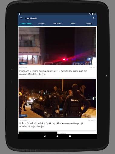 Lajmi Fundit - Shqipëri screenshot 11