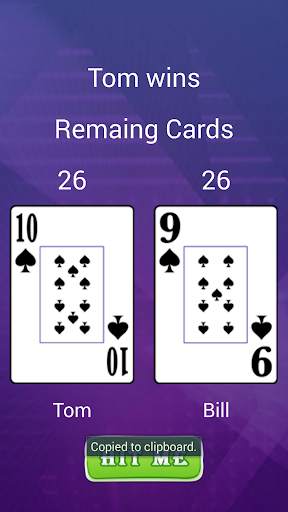 2 Player Card Game screenshot 4