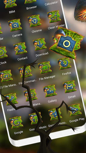Mushroom Land Launcher Theme screenshot 3