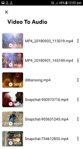 Video to MP3 Converter, MP3 Cutter & Video Cutter screenshot 3