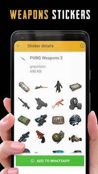 Pubg Whatsapp Stickers 2019 screenshot 3