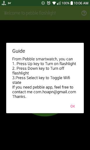 Pebble Flashlight screenshot 3