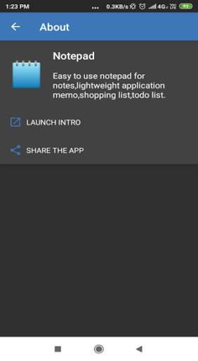 Notepad screenshot 1