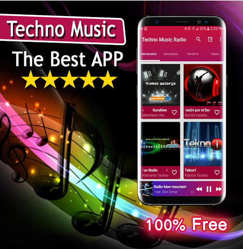 Techno Music Radio screenshot 1