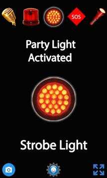 Disco light with flashlight screenshot 3