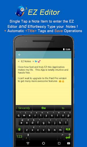 EZ Notes Lite screenshot 2